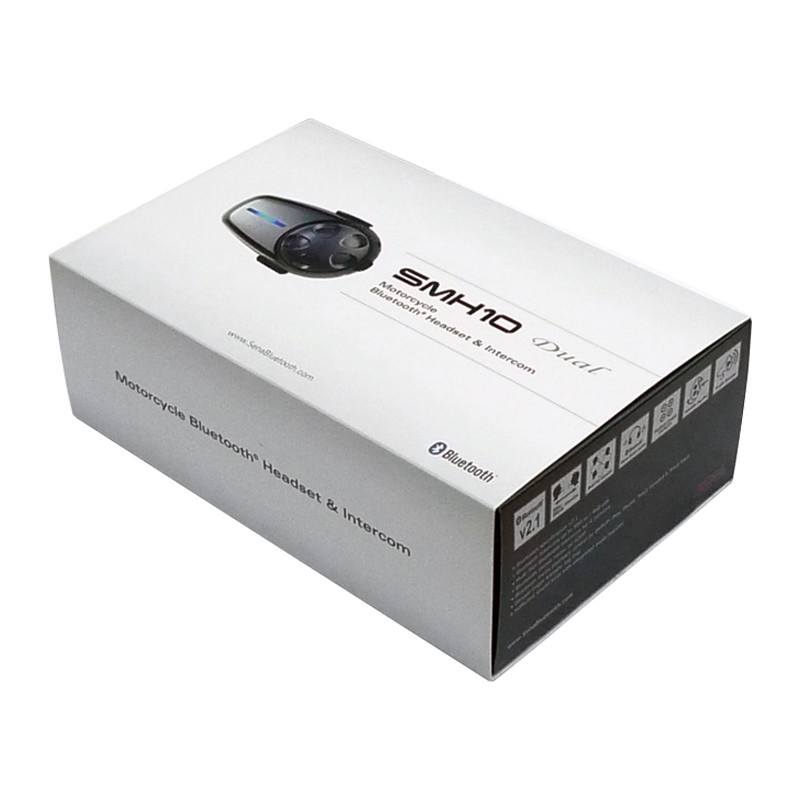 Sena SMH10 Bluetooth Headset & Intercom with Universal Microphone Kit Dual Pack - Image 2