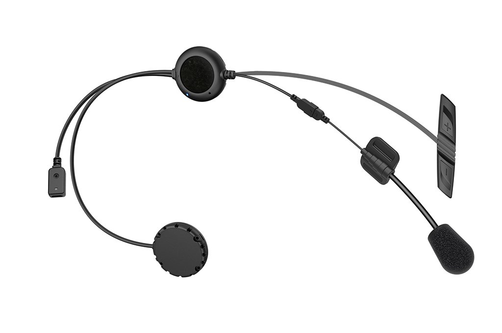 Sena 3S-WB Bluetooth Headset & Intercom for Scooters & Motorcycles Wired Boom Microphone Kit - Image 2
