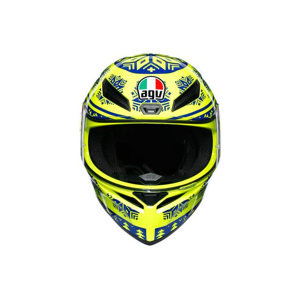 AGV K1 Top Winter Test 2015 Helmet - Phased Off Graphic - Image 2