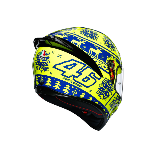 AGV K1 Top Winter Test 2015 Helmet - Phased Off Graphic - Image 6