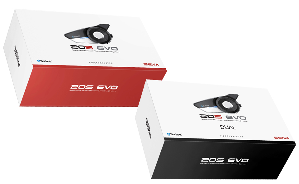 Sena 20S Evo Motorcycle Bluetooth® Communication System (Dual Pack) - Image 7
