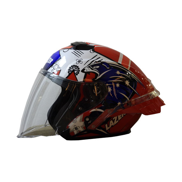 Lazer Tango SR Tasmania Helmet (FREE TARAZ# HELMET BAG) - Image 4